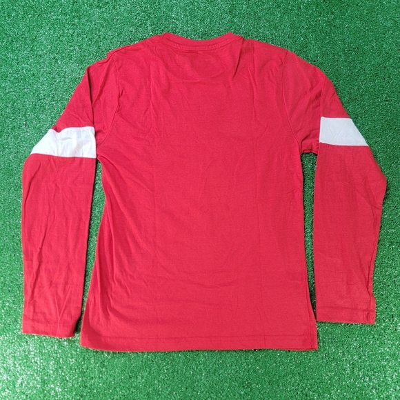 Georgia Bulldogs Men's Long Sleeve T Shirt Size Small Red White Pro Edge New - Picture 6 of 6